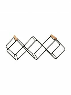 Andrea House Casier à vin pour 5 bouteilles Omi, larg. 40 x haut. 15 cmDisponibilité limitée