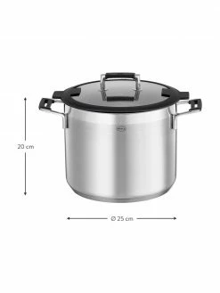 Casserole acier inoxydable avec échelle intérieure Silence Pro, Ø 25 x haut. 20 cm -Cuisine Soldes 2022 Casserole acier inoxydable avec echelle interieure Silence Pro 2