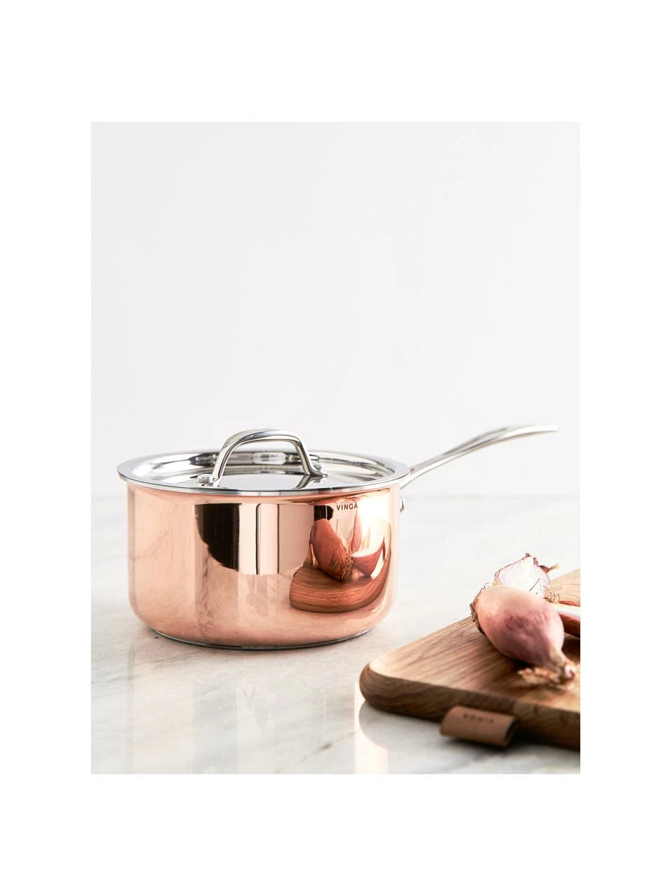 Casserole cuivrée Baron, 1.8 L, Ø 16 x haut. 9 cm 4 Casserole cuivrée Baron, 1.8 L, Ø 16 x haut. 9 cm – Image 2