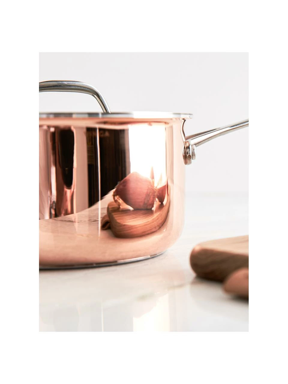 Casserole cuivrée Baron, 1.8 L, Ø 16 x haut. 9 cm 7 Casserole cuivrée Baron, 1.8 L, Ø 16 x haut. 9 cm – Image 5