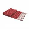 Villa D'Este Home Tivoli Chemin de table Noël Tartan Reindeer, larg. 33 x long. 178 cm -Cuisine Soldes 2022 Chemin de table Noel Tartan Reindeer