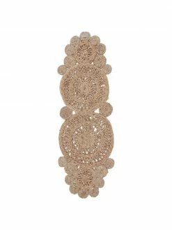 Bloomingville Chemin de table en jute Jarmila, larg. 41 x long. 122 cm