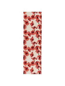 Magma Chemin de table imprimé coquelicots Popy, larg. 40 x long. 145 cm -Cuisine Soldes 2022 Chemin de table imprime coquelicots Popy 2