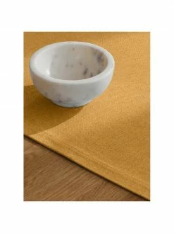 Magma Chemin de table jaune Riva, larg. 40 x long. 150 cm -Cuisine Soldes 2022 Chemin de table jaune Riva 4