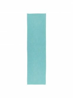 Magma Chemin de table tissu turquoise Riva, larg. 40 x long. 145 cm -Cuisine Soldes 2022 Chemin de table tissu turquoise Riva 2