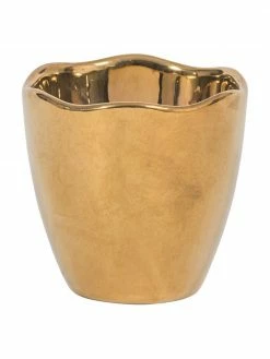 Urban Nature Culture Coquetier doré mat et brillant Good Morning, 2 pièces, Ø 5 x haut. 5 cm