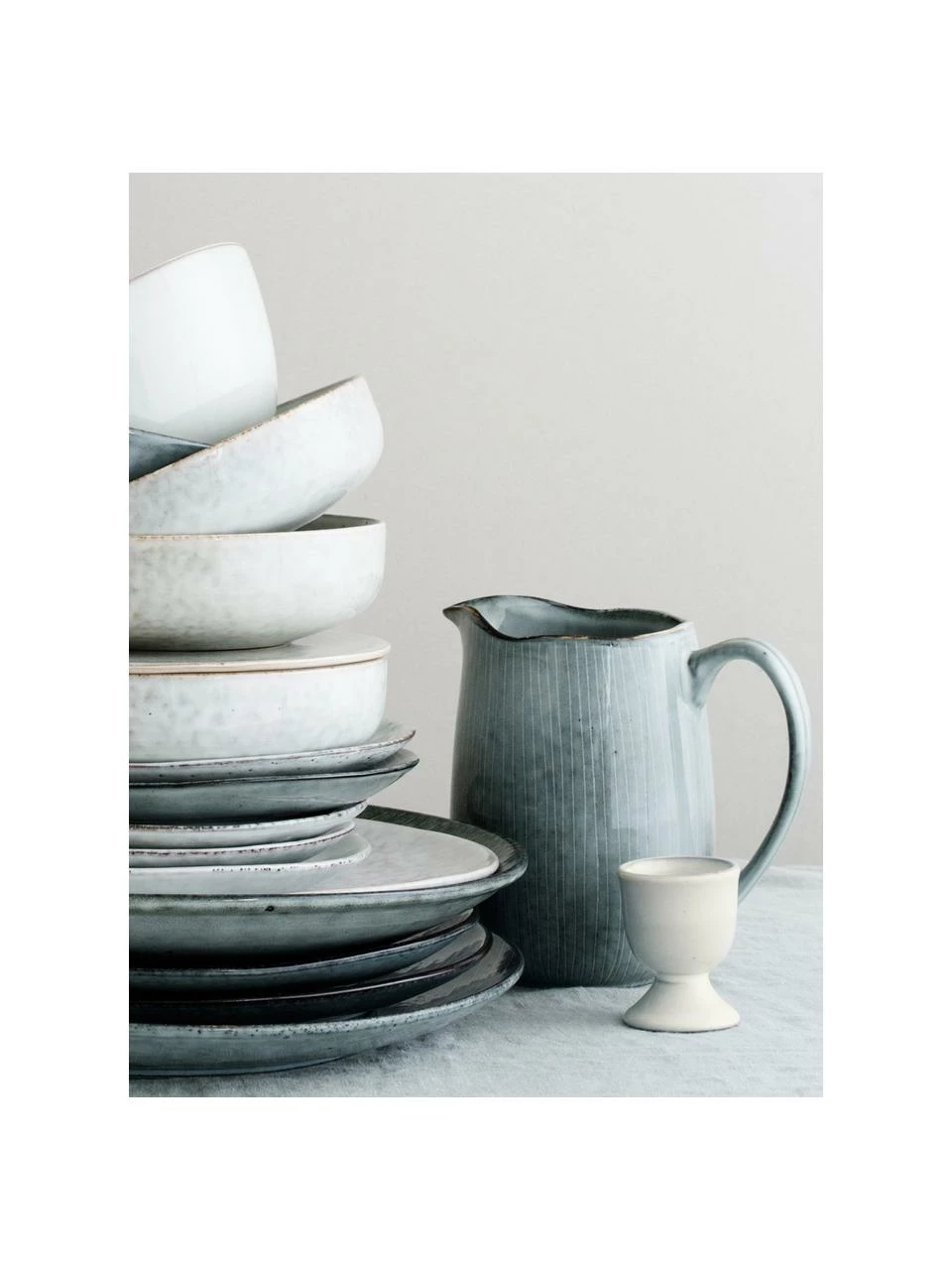 Broste Copenhagen Coquetier fait à la main Nordic Sand, 2 pièces, Ø 5 x haut. 6 cm 6 Broste Copenhagen Coquetier fait à la main Nordic Sand, 2 pièces, Ø 5 x haut. 6 cm – Image 4