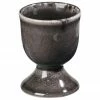 Broste Copenhagen Coquetier fait main Nordic Coal, 4 pièces, Ø 5 x haut. 6 cm