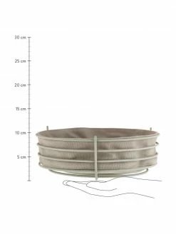 Zone Corbeille à pain avec housse amovible Gola, Ø 26 x haut. 8 cm -Cuisine Soldes 2022 Corbeille a pain avec housse amovible Gola 2