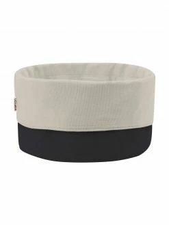 Stelton Corbeille à pain design noir et blanc Helga Duo, Ø 23 cm