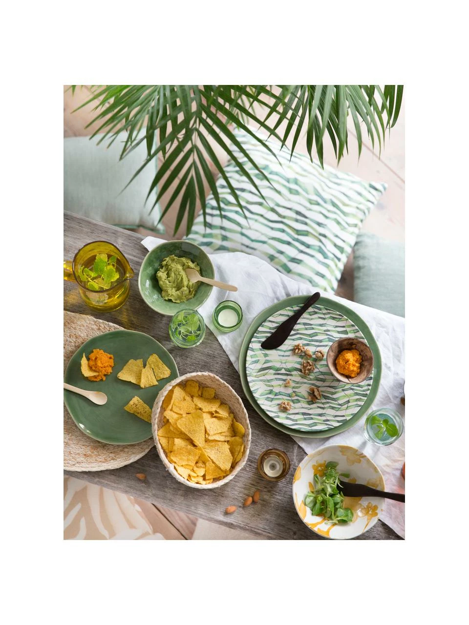 Urban Nature Culture Corbeille à pain en feuilles de maïs faite main Corinna, 2 élém., Lot de différentes tailles 4 Urban Nature Culture Corbeille à pain en feuilles de maïs faite main Corinna, 2 élém., Lot de différentes tailles – Image 2