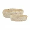 Urban Nature Culture Corbeille à pain en feuilles de maïs faite main Corinna, 2 élém., Lot de différentes tailles -Cuisine Soldes 2022 Corbeille a pain en feuilles de mais faite main Corinna 2 elem