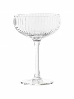 Bloomingville Coupe à champagne Astrid, 6 pièces, Ø 11 x haut. 16 cmDisponibilité limitée