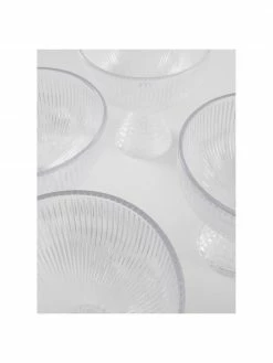 Coupe à champagne avec relief rainuré Ace, 4 pièces, Ø 12 x haut. 12 cm -Cuisine Soldes 2022 Coupe a champagne avec relief rainure Ace 4 pieces 4