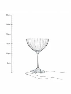 Coupe à champagne cristal Luisa, 6 pièces, Ø 12 x haut. 18 cm, 340 ml -Cuisine Soldes 2022 Coupe a champagne cristal Luisa 6 pieces 2