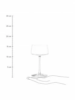 Coupe à champagne en cristal Power, 6 pièces, Ø 9 x haut. 16 cm, 275 ml -Cuisine Soldes 2022 Coupe a champagne en cristal Power 6 pieces 2