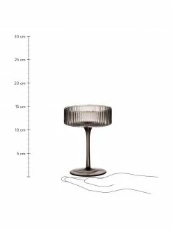 Ladelle Coupe à champagne soufflé bouche avec structure rainurée Erskine, 4 pièces, Ø 11 x haut. 14 cm, 250 ml -Cuisine Soldes 2022 Coupe a champagne souffle bouche avec structure rainuree Erskine 4 pieces 2