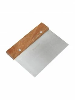 Coupe-pâte en bois d'acacia et acier inoxydable Puka, larg. 15 x prof. 12 cm -Cuisine Soldes 2022 Coupe pate en bois dacacia et acier inoxydable Puka 3