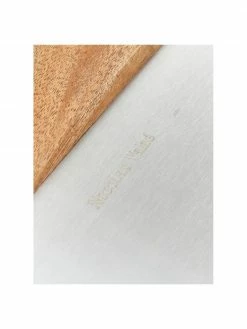 Coupe-pâte en bois d'acacia et acier inoxydable Puka, larg. 15 x prof. 12 cm -Cuisine Soldes 2022 Coupe pate en bois dacacia et acier inoxydable Puka 4