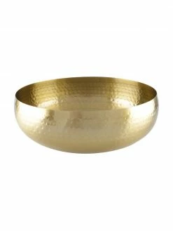 Coupelle dorée Doree, Ø 28 cm, Ø 28 x haut. 15 cm