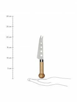 Couteau à fromage avec manche de bois de chêne Henny, long. 21 cm -Cuisine Soldes 2022 Couteau a fromage avec manche de bois de chene Henny 2