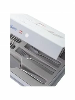 Couverts à gâteau argentés Tulip, 6 personnes (13 élém.), Lot de différentes tailles -Cuisine Soldes 2022 Couverts a gateau argentes Tulip 6 personnes 13 elem 5