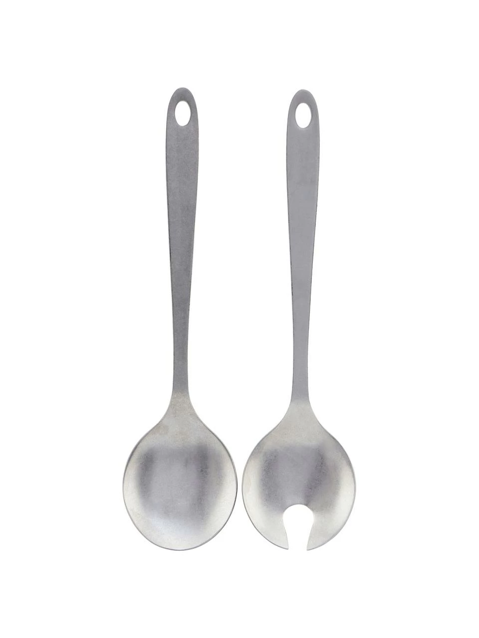 Couverts à salade argentés finition mate Daily, 2 élém., long. 27 cm 3 Couverts à salade argentés finition mate Daily, 2 élém., long. 27 cm