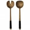 Asa Couverts à salade bois d'acacia Cuba Marone, 2 élém., Long. 31 cm 1 Asa Couverts à salade bois d'acacia Cuba Marone, 2 élém., Long. 31 cm -Cuisine Soldes 2022 Couverts a salade bois dacacia Cuba Marone 2 elem