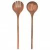 Couverts à salade en bois Yanila, 2 élém., long. 30 cm -Cuisine Soldes 2022 Couverts a salade en bois Yanila 2 elem
