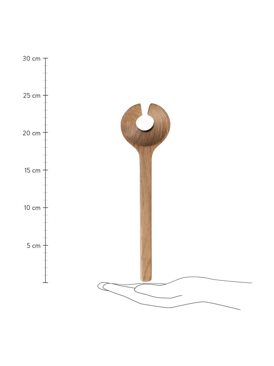 Bitz Couverts à salade en bois de chêne Bit, 2 elem., long. 24 cmSeulement 1 produit disponible 5 Bitz Couverts à salade en bois de chêne Bit, 2 elem., long. 24 cmSeulement 1 produit disponible – Image 3