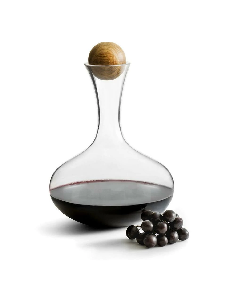 Décanteur soufflé bouche avec bouchon en bois Eden, 2 L, haut. 27 cm, 2 l 6 Décanteur soufflé bouche avec bouchon en bois Eden, 2 L, haut. 27 cm, 2 l – Image 4