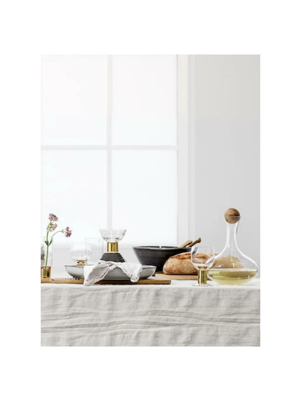 Décanteur soufflé bouche avec bouchon en bois Eden, 2 L, haut. 27 cm, 2 l 8 Décanteur soufflé bouche avec bouchon en bois Eden, 2 L, haut. 27 cm, 2 l – Image 6