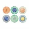 Villa D'Este Home Tivoli Dessous-de-plat design estival Marea, 6 élém., Ø 33 cm