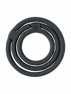 Rig-Tig Dessous-de-plat en silicone gris Circles, différentes tailles, Lot de différentes tailles