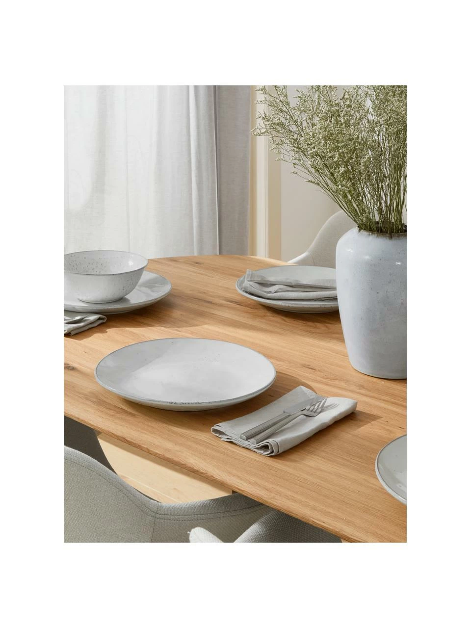 Broste Copenhagen Dessous-de-plat grès fait main Nordic Sand, Ø 31 cm, 4 pièces, Ø 31 cm 4 Broste Copenhagen Dessous-de-plat grès fait main Nordic Sand, Ø 31 cm, 4 pièces, Ø 31 cm – Image 2