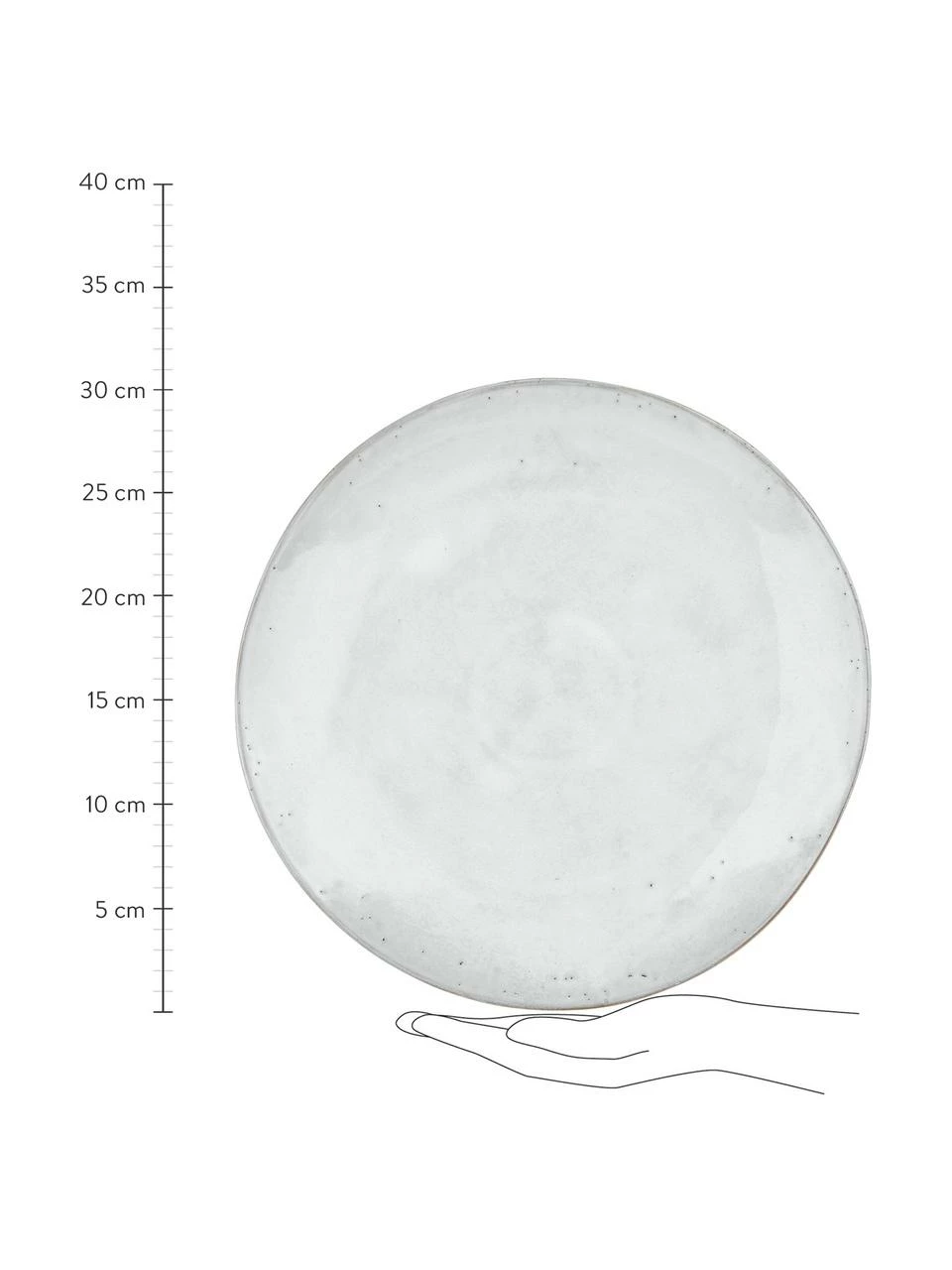 Broste Copenhagen Dessous-de-plat grès fait main Nordic Sand, Ø 31 cm, 4 pièces, Ø 31 cm 7 Broste Copenhagen Dessous-de-plat grès fait main Nordic Sand, Ø 31 cm, 4 pièces, Ø 31 cm – Image 5