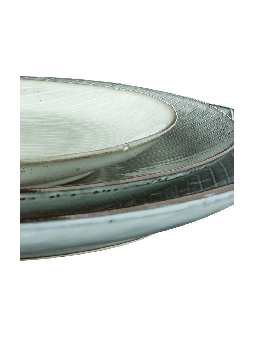 Broste Copenhagen Dessous-de-plat grès fait main Nordic Sea, Ø 31 cm, 4 pièces, Ø 31 cm 8 Broste Copenhagen Dessous-de-plat grès fait main Nordic Sea, Ø 31 cm, 4 pièces, Ø 31 cm – Image 6