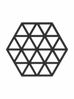 Zone Dessous-de-plat silicone Triangle, 2 pièces, larg. 14 x prof. 16 cm