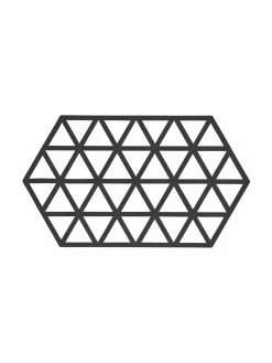 Zone Dessous-de-plat silicone Triangle, 2 pièces, larg. 14 x long. 24 cm