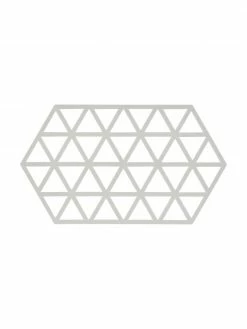 Zone Dessous-de-plat silicone Triangle, 2 pièces, larg. 14 x long. 24 cmDisponibilité limitée