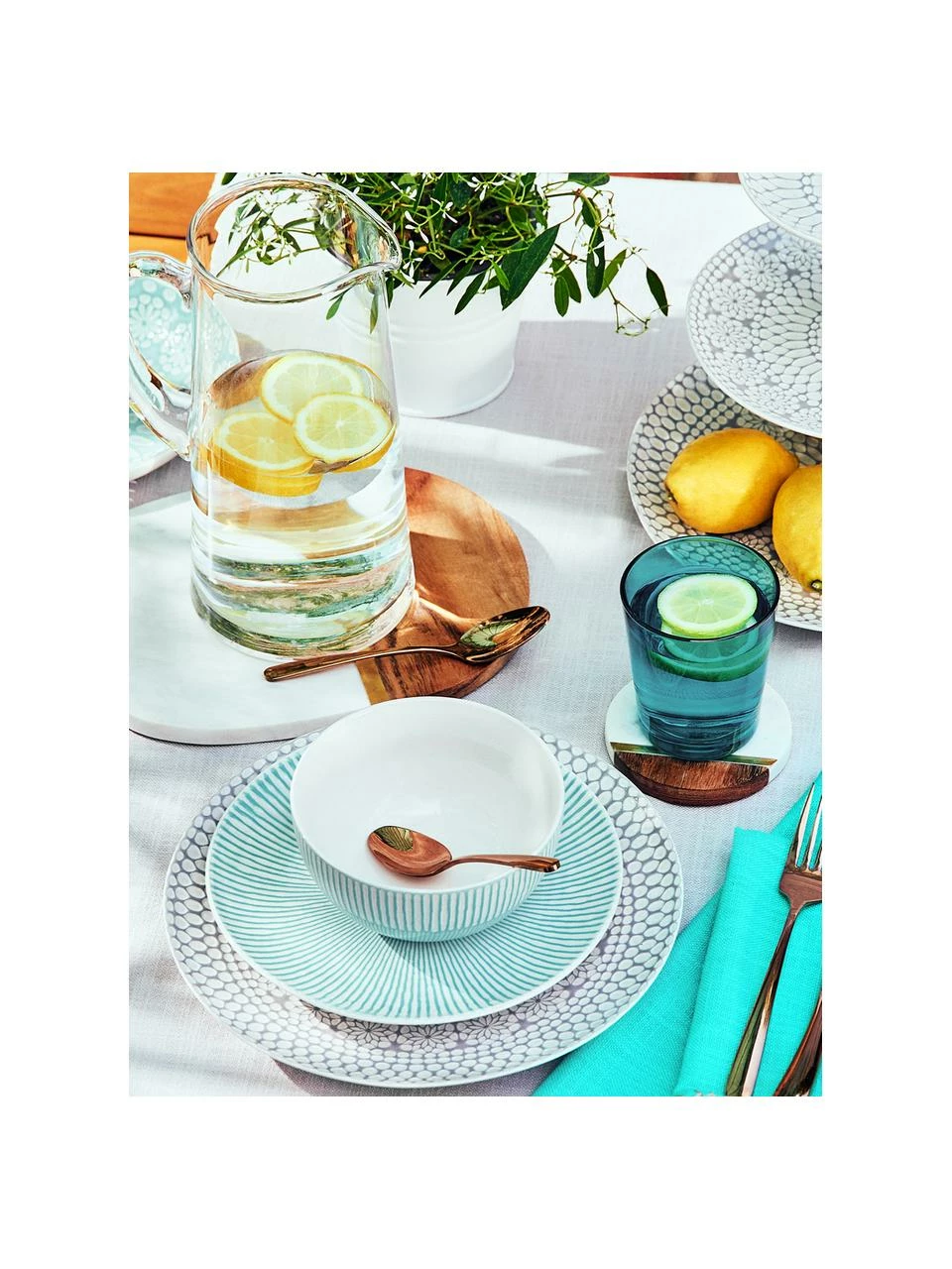 Dessous de verre marbre Luxory Kitchen, 4 pièces, Ø 10 x haut. 2 cmDisponibilité limitée 7 Dessous de verre marbre Luxory Kitchen, 4 pièces, Ø 10 x haut. 2 cmDisponibilité limitée – Image 5