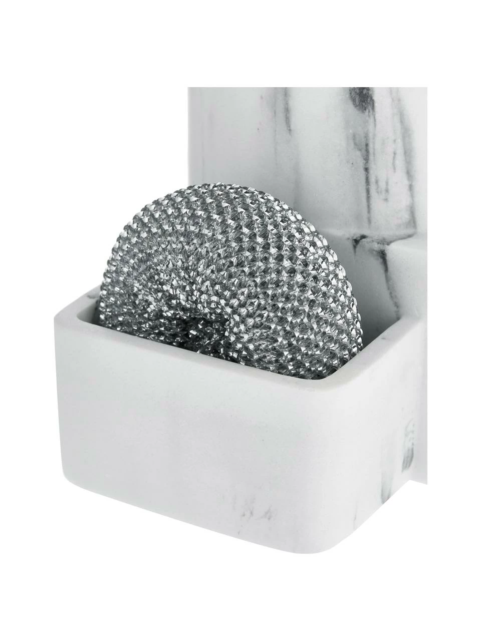 Andrea House Distributeur de savon blanc Galia, 3 élém., larg. 24 x haut. 12 cm 8 Andrea House Distributeur de savon blanc Galia, 3 élém., larg. 24 x haut. 12 cm – Image 6