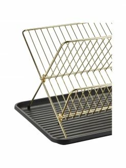 Égouttoir en laiton Amo, larg. 43 x haut. 32 cm -Cuisine Soldes 2022 Egouttoir en laiton Amo 3