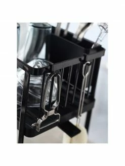 Yamazaki Égouttoir noir Tower, larg. 41 x long. 33 cm -Cuisine Soldes 2022 Egouttoir noir Tower 4