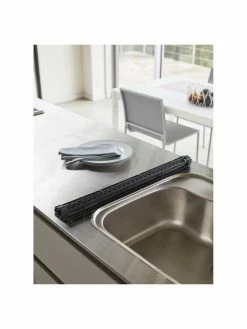 Yamazaki Égouttoir pliable noir Tower, larg. 42 x long. 26 cm -Cuisine Soldes 2022 Egouttoir pliable noir Tower 4