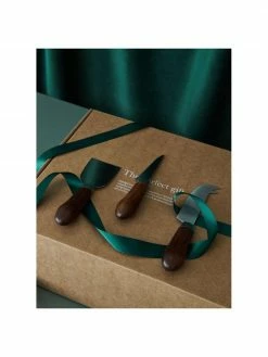 By On Ensemble de couteaux à fromage avec poignée en bois de wenge Astrid, 3 élém., Lot de différentes tailles -Cuisine Soldes 2022 Ensemble de couteaux a fromage avec poignee en bois de wenge Astrid 3 elem 3