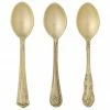 Bloomingville Ensemble de cuillères dorées Meloua, 3 élém., Long. 13 cm
