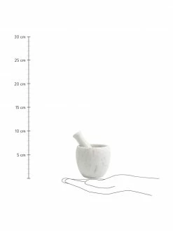 Nordal Ensemble mortier et pilon Mortar, 2 élém., Ø 12 x haut. 10 cm -Cuisine Soldes 2022 Ensemble mortier et pilon Mortar 2 elem 2