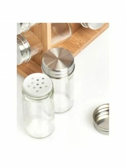 Étagère à épices rotative en bambou Dahle, 17 élém., larg. 18 x haut. 30 cm, larg. 18 x haut. 30 cm, ch. 75 ml 10 Étagère à épices rotative en bambou Dahle, 17 élém., larg. 18 x haut. 30 cm, larg. 18 x haut. 30 cm, ch. 75 ml -Cuisine Soldes 2022 Etagere a epices rotative en bambou Dahle 17 elem larg 18 x haut 30 cm 3