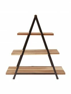 Ladelle Étagère bois de manguier Serve, larg. 50 x haut. 54 cm -Cuisine Soldes 2022 Etagere bois de manguier Serve 3
